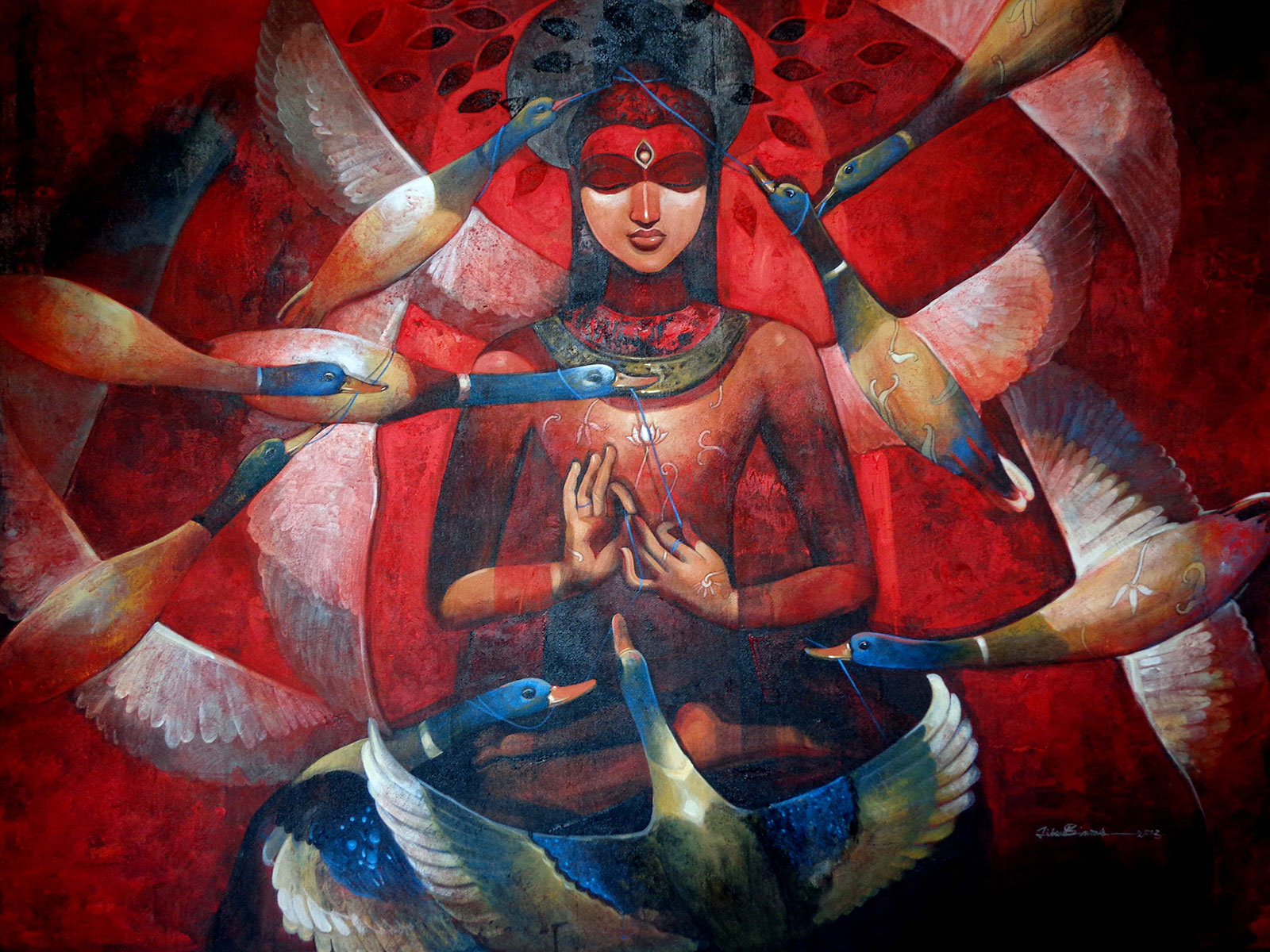 spiritual meditation paintings